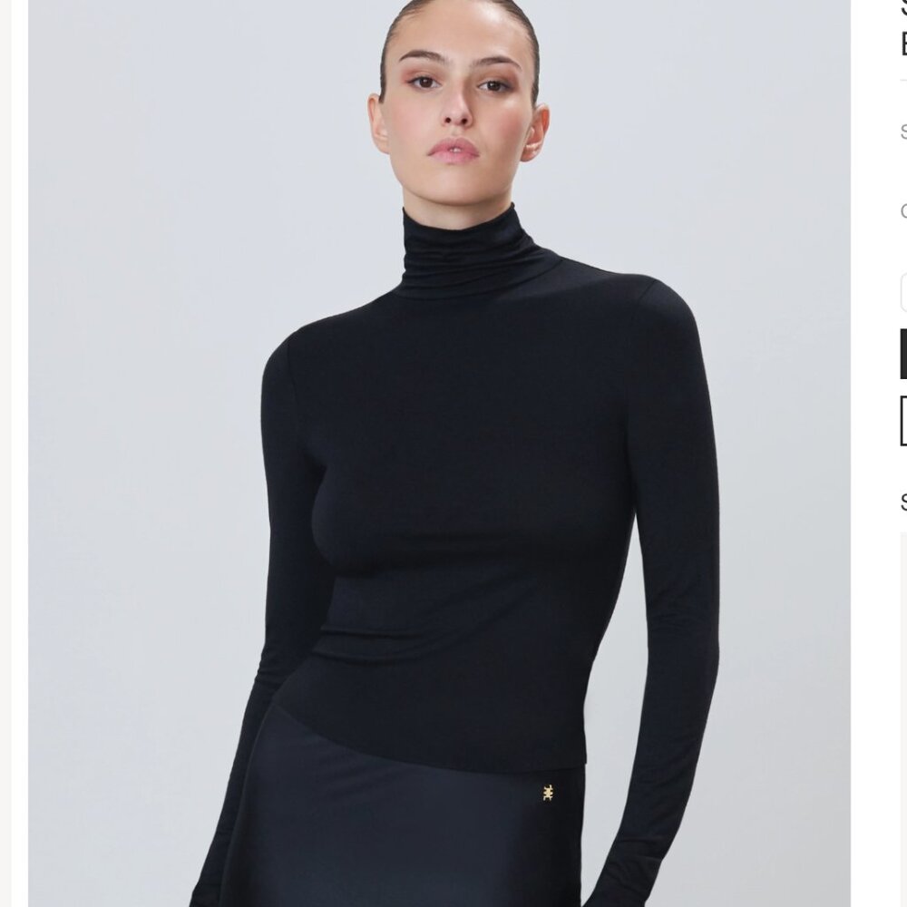 By Malene Birger Ronella Turtleneck - Black